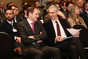 El conselleiro de Econom&iacute;a en la jornada de trabajo con el sector de la automoci&oacute;n.