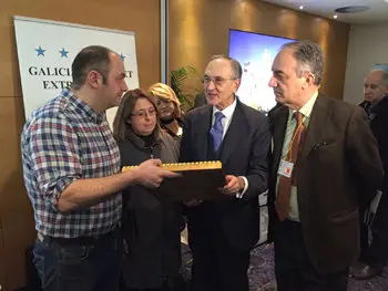 El embajador de Espa&ntilde;a en B&eacute;lgica, Ignacio Matellanes, visit&oacute; la Galician Gourmet Extravaganza.