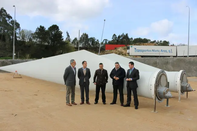 El delegado de la Xunta en Pontevedra visit&oacute; la firma Galventus.