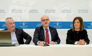 Juan Carlos Parada, Manuel Baltar y Rosa Mar&iacute;a S&aacute;nchez.