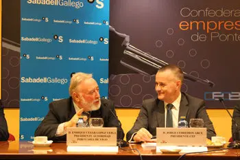 Enrique L&oacute;pez Veiga y Jorge Cebreiros.