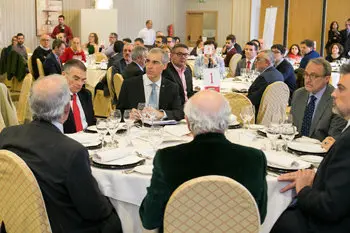 Francisco Conde asisti&oacute; al encuentro empresarial de Cegasal./X.C.
