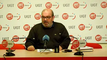 Jos&eacute; Dom&iacute;nguez Barros, secretario de UGT-Galicia.