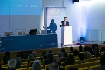 Feij&oacute;o en su intervenci&oacute;n en la Investors Day: Think in Galicia./X.C.