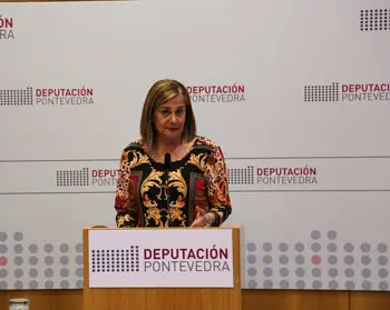 Carmela Silva, presidenta de la Diputaci&oacute;n de Pontevedra.