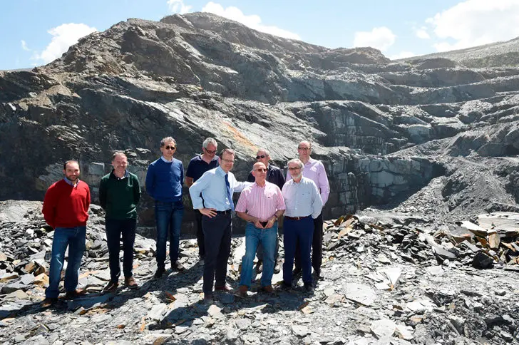El director xeral de Enerx&iacute;a e Minas visit&oacute; la cantera "Juanita" en Carballeda de Valdeorras.