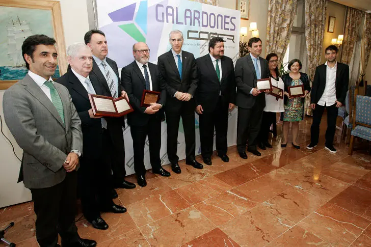 Entrega de los premios de la Cofer en Ferrol.