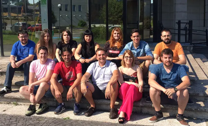 Equipo de Tendeus, en la Tecn&oacute;pole.