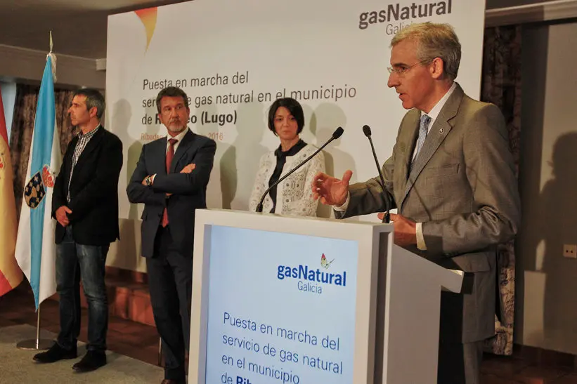 Acto de Gas Natural en Ribadeo./JM.A.