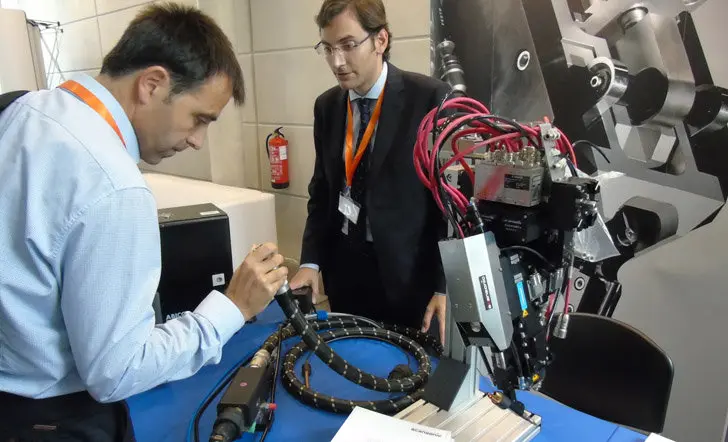Un stand dentro del espacio expositivo de las jornadas.