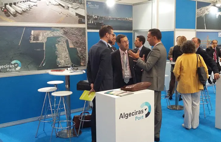 Stand del Puerto de Algeciras en Conxemar.