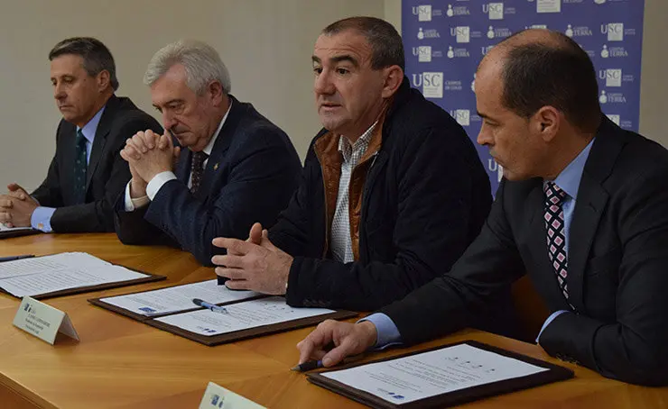 Caixa Rural Galega, USC, Diputaci&oacute;n de Lugo y CEL renovaron el acuerdo de apoyo al CITT del Campus Terra.