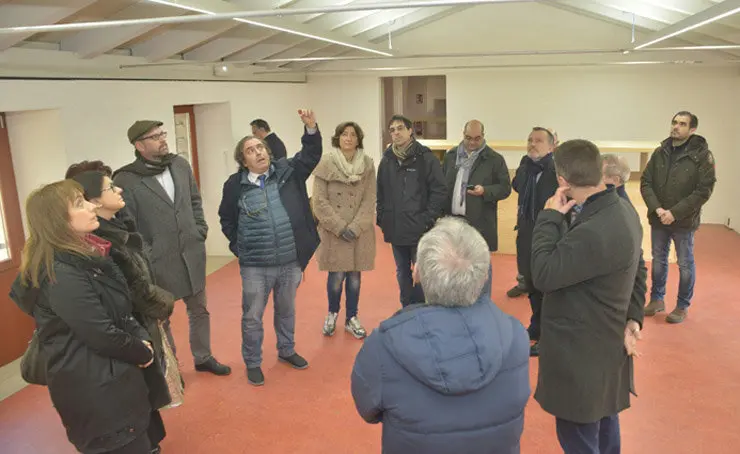 Visita de miembros del Consejo del Consorcio al Centro de Formaci&oacute;n en Materia de Rehabilitaci&oacute;n, en Pontepedri&ntilde;a, Santiago.