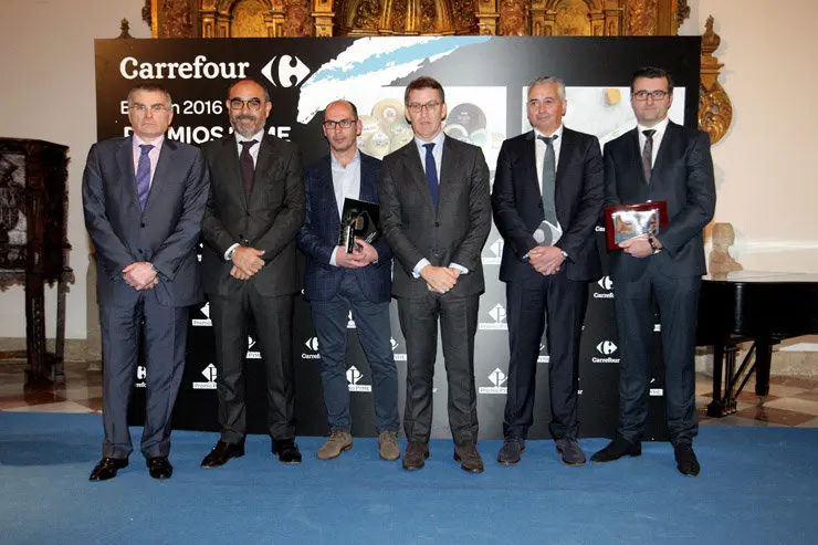 Entrega de los premios de Carrefour, en el Hostal de los Reyes Cat&oacute;licos./C.PAZ.