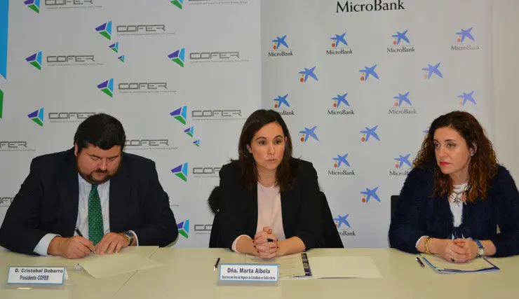 COFER y Microbank firmaron un convenio para facilitar el acceso a financiaci&oacute;n a pymes y emprendedores.