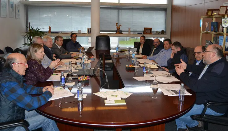Reuni&oacute;n del comit&eacute; asesor de Vinis Terrae.