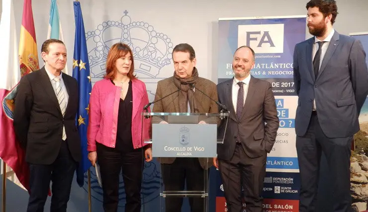 Presentaci&oacute;n del Sal&oacute;n FranquiAtl&aacute;ntico en el Concello de Vigo.