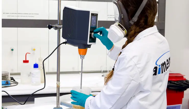 Laboratorio de materiales avanzados de AIMEN Centro Tecnol&oacute;gico.