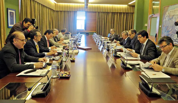Consejo de Administraci&oacute;n de la Autoridad Portuaria de Vigo.