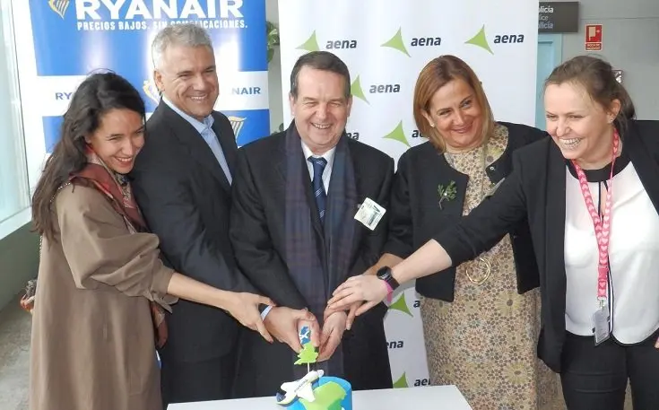 Inauguraci&oacute;n de la ruta Vigo-Edimburgo.