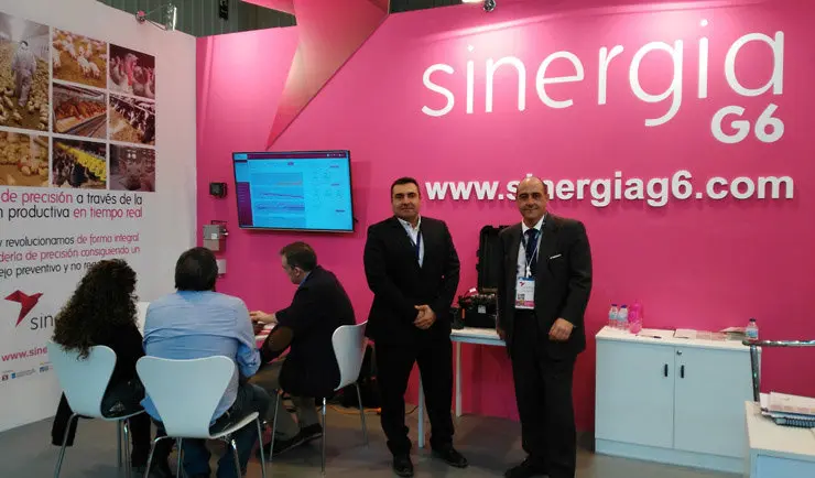 Manuel Portela, director t&eacute;cnico de Sinergia G6, e Roberto Go&ntilde;i Petit, director xeral.