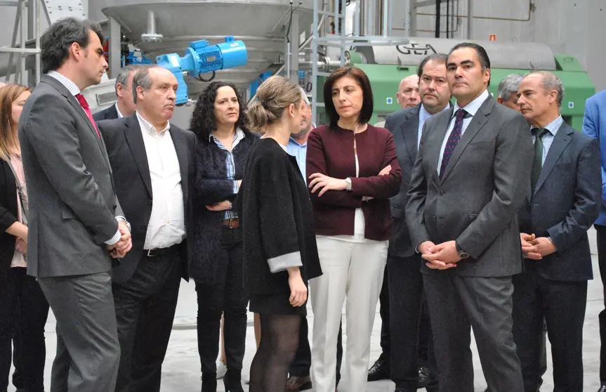 Inauguraci&oacute;n de la nueva planta de tratamiento de subproductos c&aacute;rnicos de GESUGA en Cerdeda.