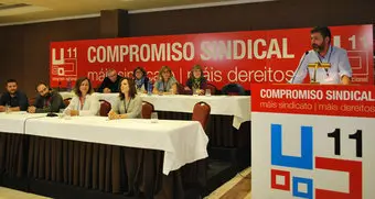 Intervenci&oacute;n de Ram&oacute;n Sarmiento no 11&ordm; Congreso./CCOO.