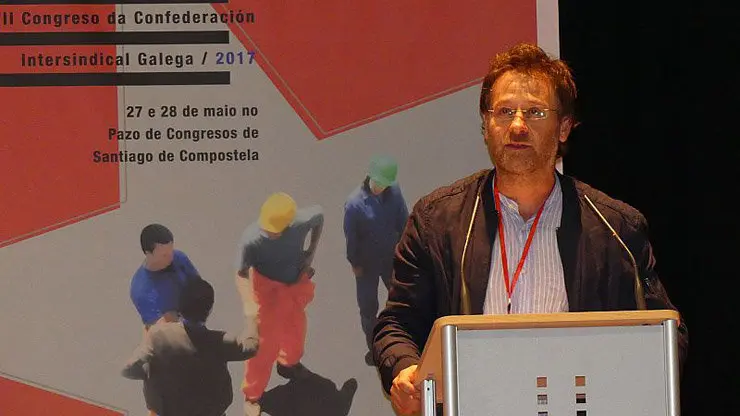 O novo secretario xeral da CIG, Paulo Carril./CIG.