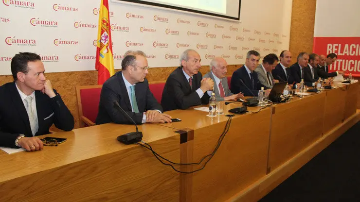 Representantes de organizaciones empresariales en el acto de constituci&oacute;n de la Plataforma Noroeste.