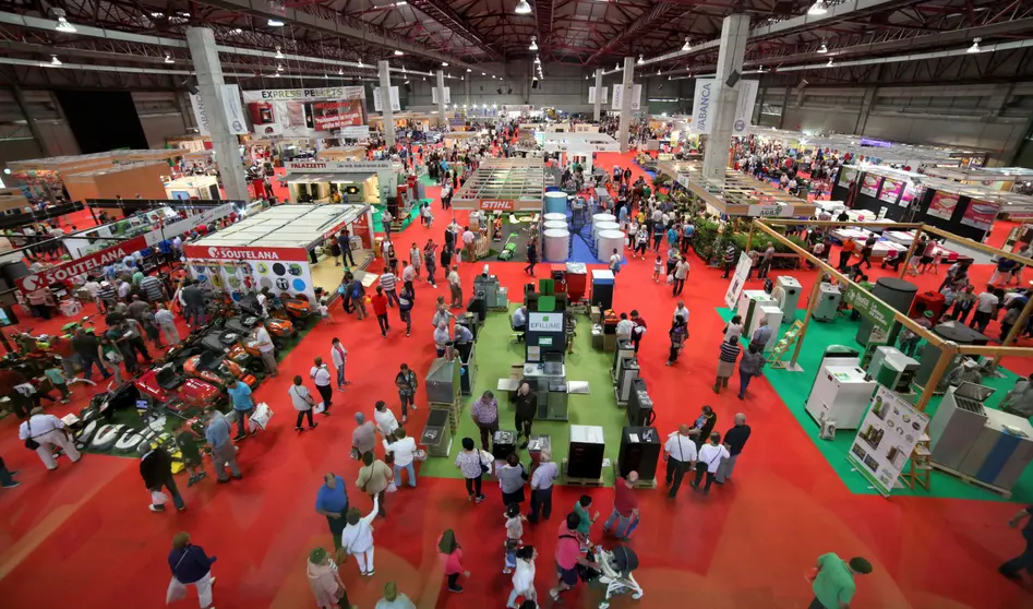 Una vista del pabell&oacute;n 2 de la Feria  Abanca Semana Verde.