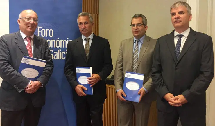 Gonz&aacute;lez Laxe, Armesto, S&aacute;nchez y Lago presentaron el II Informe de Coyuntura.