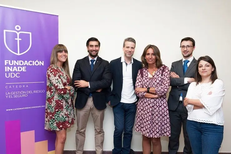 Junta directiva de Alumni de la C&aacute;tedra Inade-UDC.