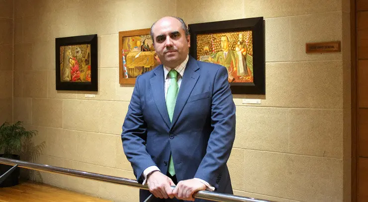 David Mart&iacute;nez Alonso, presidente de CEAT Ourense.