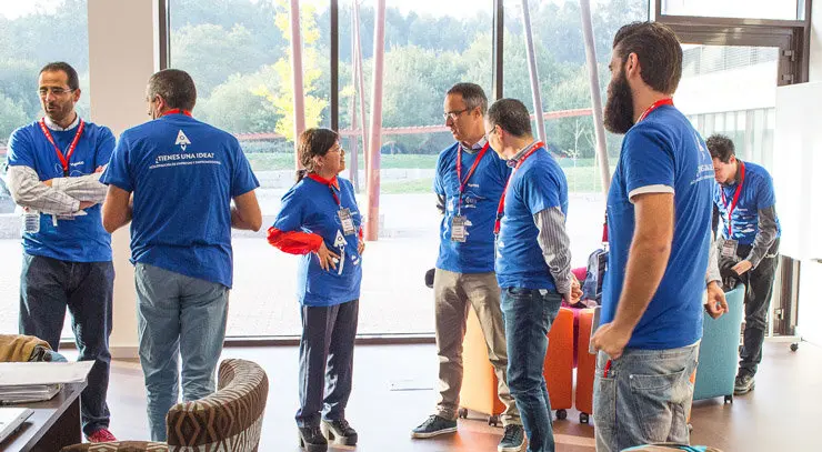 Participantes en una edici&oacute;n anterior de V&iacute;aGalicia.