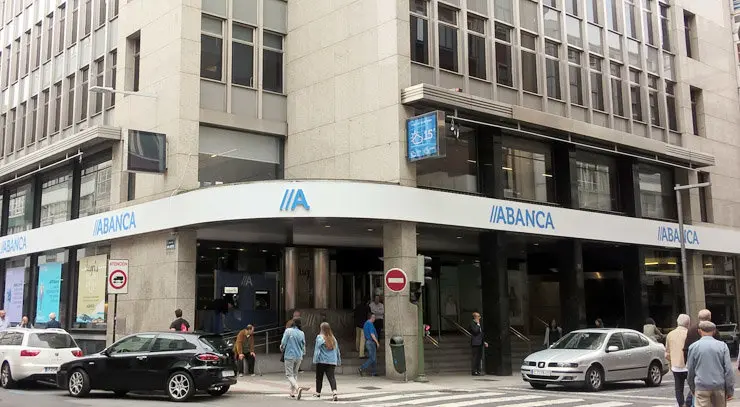 Sede central de Abanca en A Coru&ntilde;a.