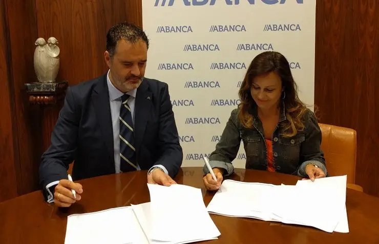 Rub&eacute;n Saavedra e Beatriz Valc&aacute;rcel.