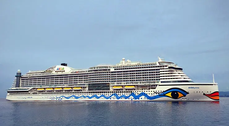 Imagen del crucero Aida Prima./AIDA CRUISES.
