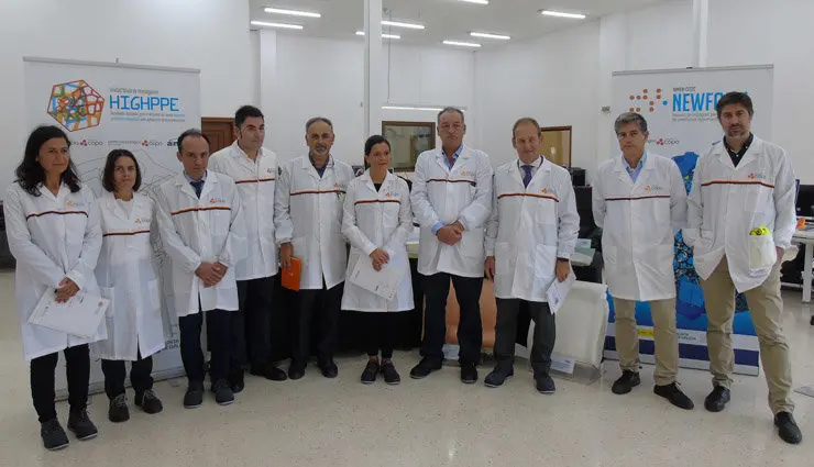 Visita al centro tecnol&oacute;gico del Grupo Copo en Mos.