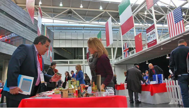 Reuniones en Exporpymes 2017.