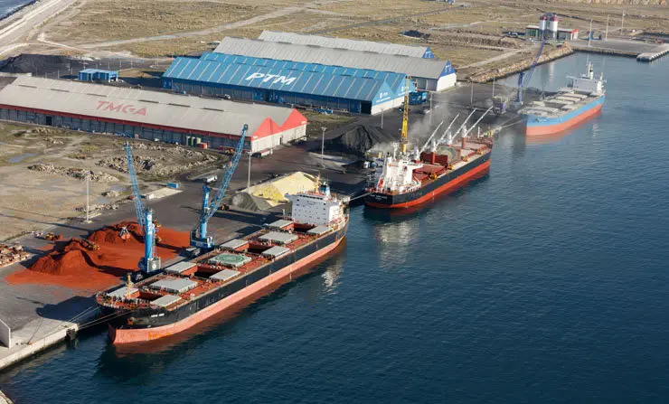 El transporte mar&iacute;timo de mercanc&iacute;as experimenta