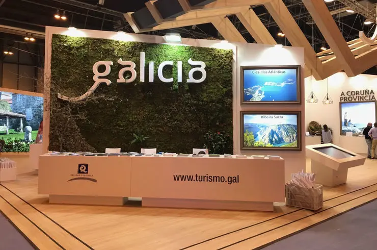 Stand de Turismo de Galicia en la pasada edici&oacute;n de Fitur.