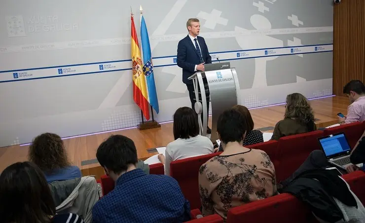 Alfonso Rueda, vicepresidente de la Xunta.