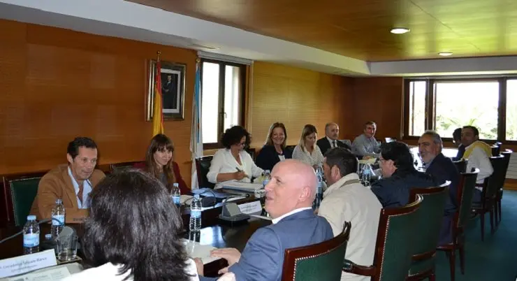 Consejo de administraci&oacute;n de la Autoridad Portuaria de Vilagarc&iacute;a.