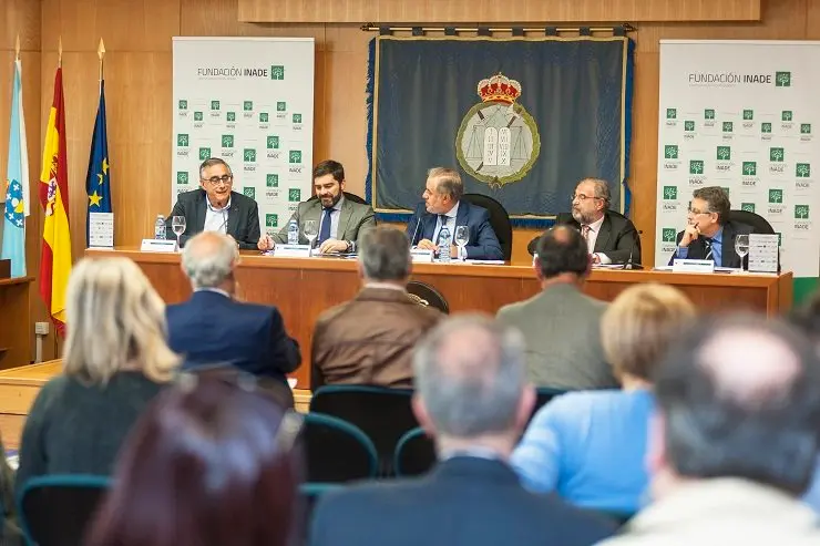 De izquierda a derecha: Ricardo A&ntilde;&oacute;n, Roberto Rodr&iacute;guez, Adolfo Campos, Alejandro Izuzquiza y Francisco Infante.