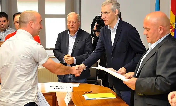 A Coru&ntilde;aO conselleiro de Econom&iacute;a, Emprego e Industria, Francisco Conde, acompa&ntilde;ado do delegado territorial da Xunta na Coru&ntilde;a, Ovidio Rodeiro, asistir&aacute; ao acto de clausura do obradoiro de emprego Reserva da biosfera. Emprego sustentable.15/06/2018Foto: Moncho Fuentes / ANG A Coru&ntilde;a