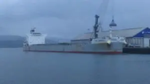 El One Energy descargar&aacute; toda esta semana en el Puerto de Mar&iacute;n.