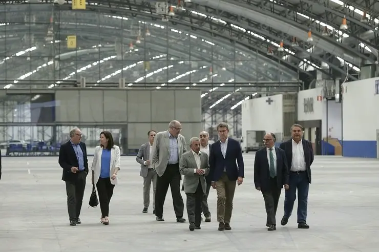 N&uacute;&ntilde;ez Feij&oacute;o visit&oacute; el nuevo pabell&oacute;n de IFEVI.