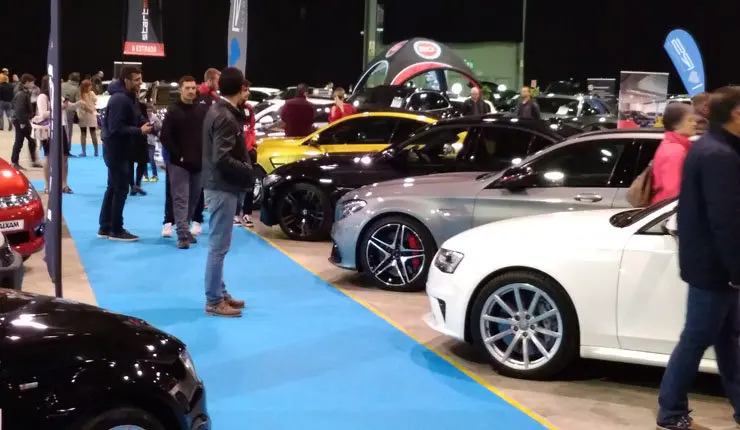 Vista de un anterior sal&oacute;n del autom&oacute;vil celebrado en el recinto.