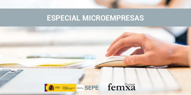 Cursos para que trabajadores de microempresas, emprendedores y aut&oacute;nomos implementen la estrategia digital en sus negocios.