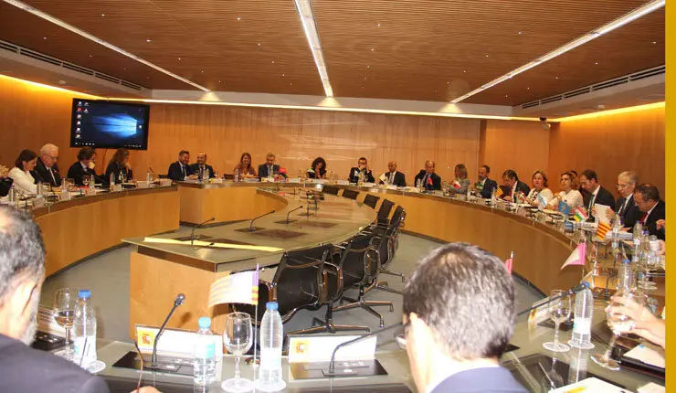 El conselleiro Francisco Conde acudi&oacute; a la Conferencia Sectorial de Industria en Madrid.